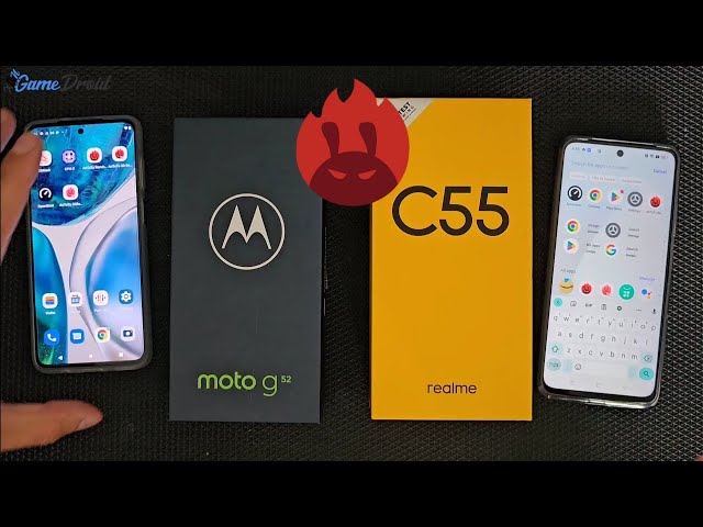 Motorola G52 vs Realme C55 : AnTuTu Benchmark Comparison