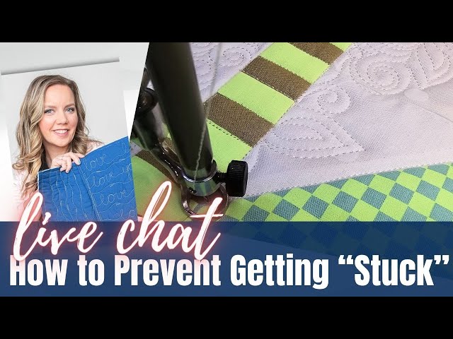 How To Prevent Getting Stuck- Live Chat with Angela Walters