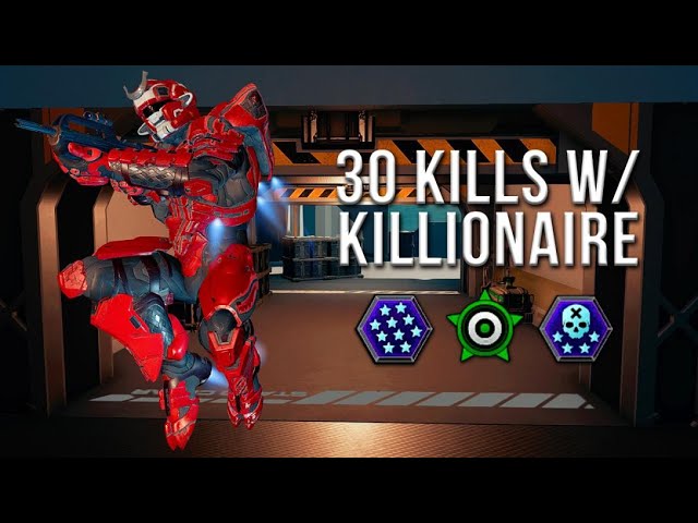 30 kills w/ Killionaire - Halo 5 SWAT Gameplay on Echelon