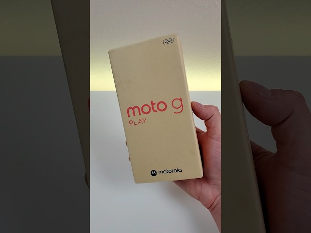 Motorola Moto G Play (2024) - Unboxing!