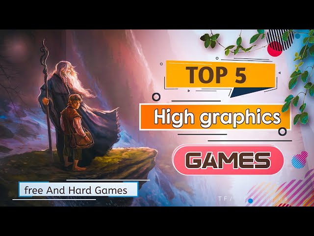Top 5 High graphics Games ⚡