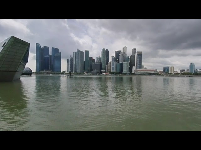 3D VR Marina Bay Sands  - 4K Video