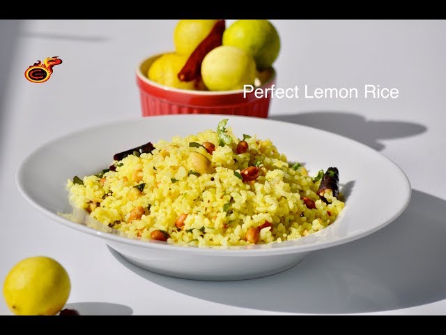 Quick &Perfect  Lemon Rice || Easy Lunch Box Lemon Sadam|| Elumicham Sadam ||Ep:486