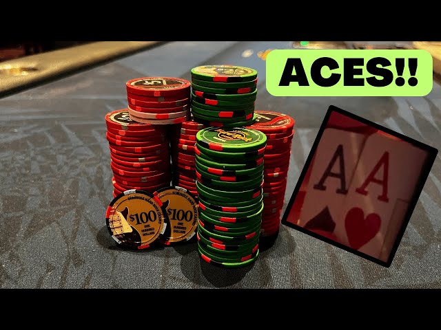 Pocket Aces Add To A Big Win At Hard Rock Tampa!!! -  Kyle Fischl Poker Vlog Ep 176