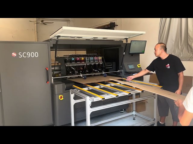 Sunthinks SC900 single pass printer for corrugated cardboard, carton box digital printing