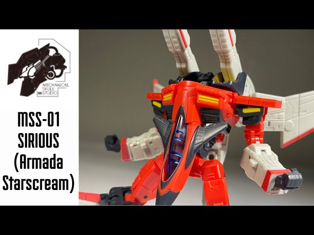 SIRIOUSLy Stellar! | MSS-01 Sirious (Legends Armada Starscream) Review [4K]