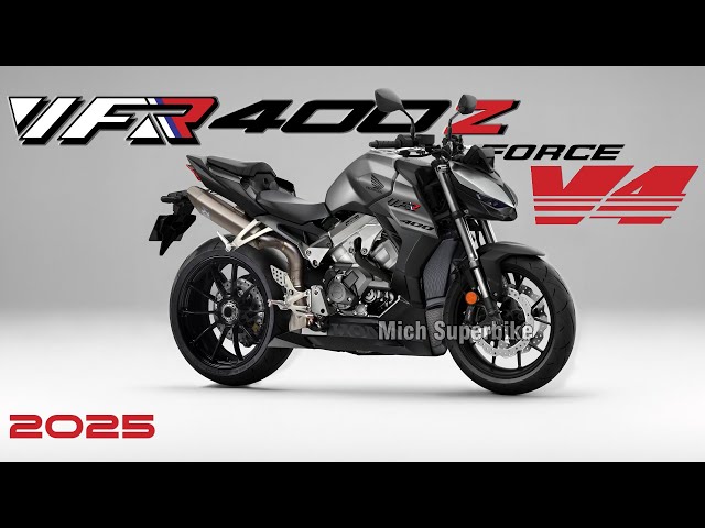 2025 Honda VFR400Z V4 Engine Scares Ducati Streetfighter V2
