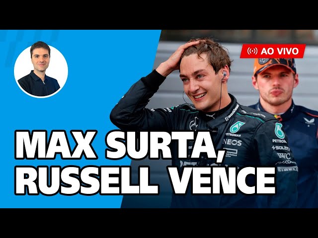 George Russell vence GP da Áustria depois de Verstappen e Norris colidirem em disputa.