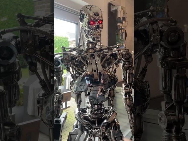 Ioons Authentic Replicas T800 Endoskeleton Restauration #project #powerful #youtubeshorts