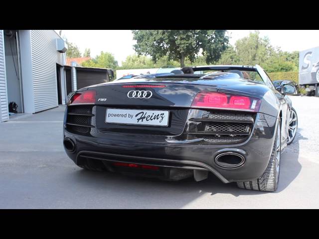 Heinz performance: Audi R8 V10 with Akrapovic Exhaust
