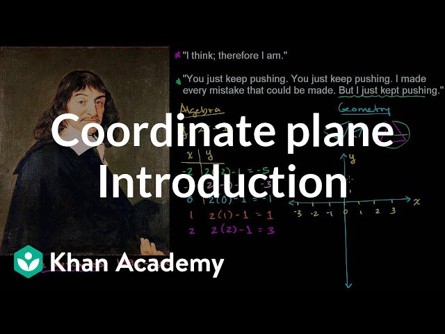 Introduction to the coordinate plane | Introduction to algebra | Algebra I | Khan Academy