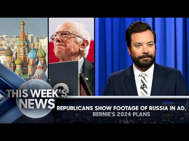 Republicans Accidentally Show Footage of Russia in Ad, Bernie's 2024 Plans: This Week's News