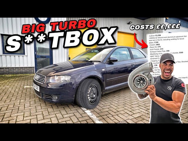 We put a MONSTER turbo on the S**T BOX..