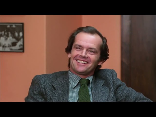 The Shining - The Interview Scene (4k Quality)