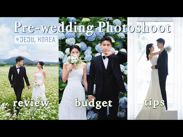 Pre-Wedding Photoshoot in JEJU, SOUTH KOREA VLOG 🇰🇷 Budget & Review (Worth the Price?) 👰🤵