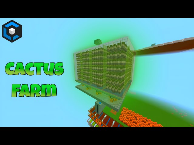 How Much Money Made From Cactus! 🌵 | Craftersmc Skyblock