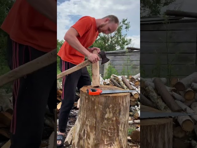 planing wood a professional lumberjack is planing wood #wood #woodworking #skills