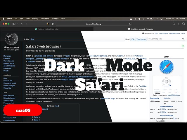 Dark Mode for Safari - Free & Easy