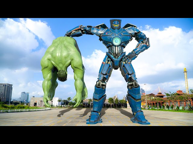 Transformers: Rise Of The Beasts - Gipsy Danger vs Hulk Final Fight | Paramount Pictures [HD]