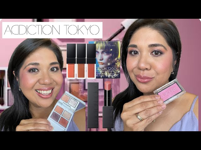 ADDICTION TOKYO | FIRST TIME TRYING IT & I'M IN LOVE!! OUT OF YOUR SHELL, PEARL BLUSH & LIPSTICKS