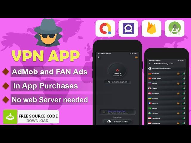 How to make VPN app in android studio | VPN App Source Code Free Download