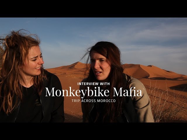 Motorcycle adventure Morocco - on monkeybikes?!😜 Feat Monkeybikemafia