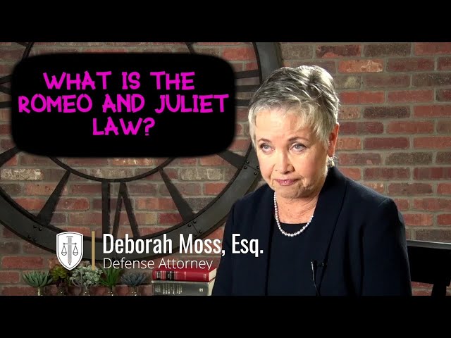 What is the Romeo and Juliet Law?