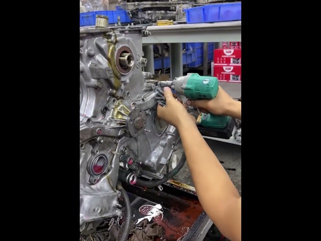 TOYOTA ALPHARD V6 engine overhaul 🚘⚙️/ #mechancial #automotive #engine #viral #mechanic #toyotacar