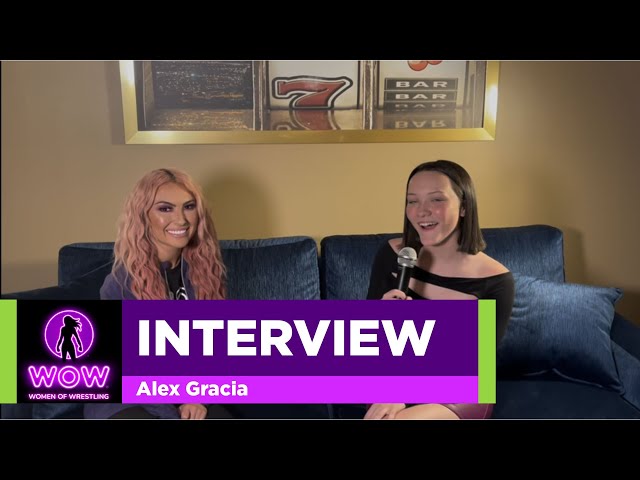 Alex Gracia Interview - WOW Women Of Wrestling - WOWSuperheroes