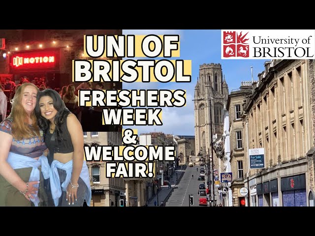University of Bristol Freshers Week & Freshers Fair 2022: Clubbing, Yoga and more !