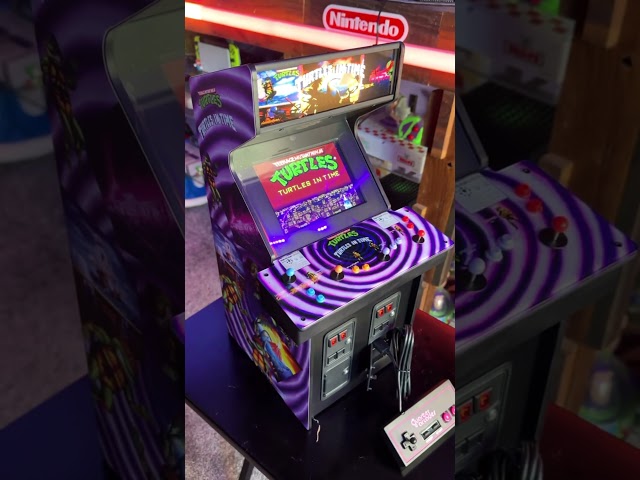 👀 Have you seen this⁉️ @NumskullDesigns TMNT Turtles In Time Quarter Arcade 🔥🔥 #tmnt