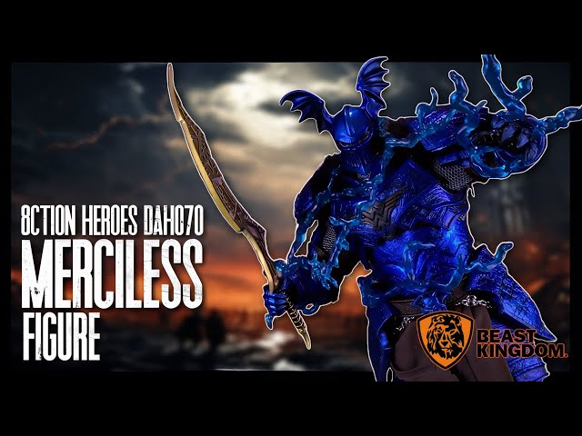 Beast Kingdom Dark Nights: Death Metal Dynamic 8ction Heroes DAH-070 The Merciless | @TheReviewSpot