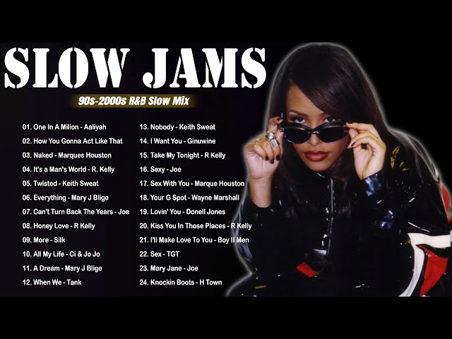 R&B Slow Jams Mix 💋💋💋 Aaliyah, Tyrese, R Kelly, Mary J Blige, Keith Sweat, Joe, Tank &More