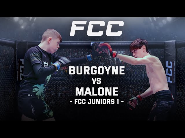 FCC JUNIORS 1: Joel Malone vs Harvey "The Pitbull" Burgoyne