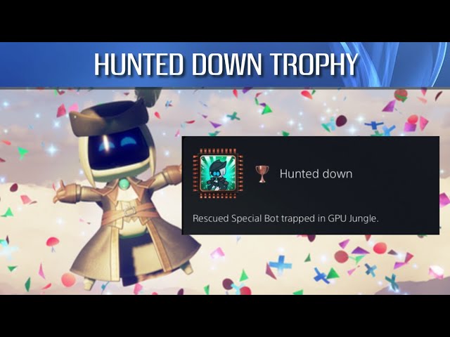 Astro's PlayRoom - Hunted Down Trophy - Here's Why You Can't Unlock The Other Trophies... MAYBE