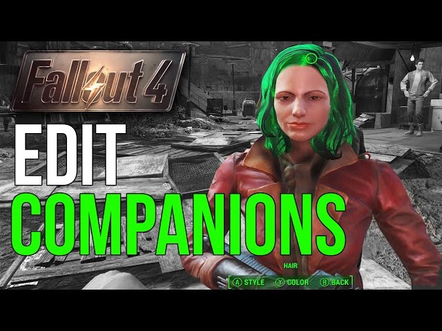 Fallout 4: EDIT COMPANIONS WITHOUT MODS (Companion Surgery)
