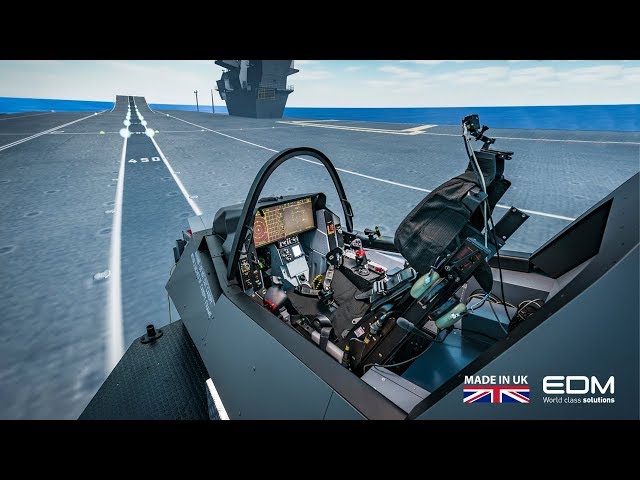 F-35B Cockpit Simulator for BAE Systems