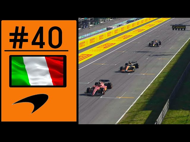 Epic battle between Sainz Norris & Verstappen - F1 22 career mode part 40 Italy