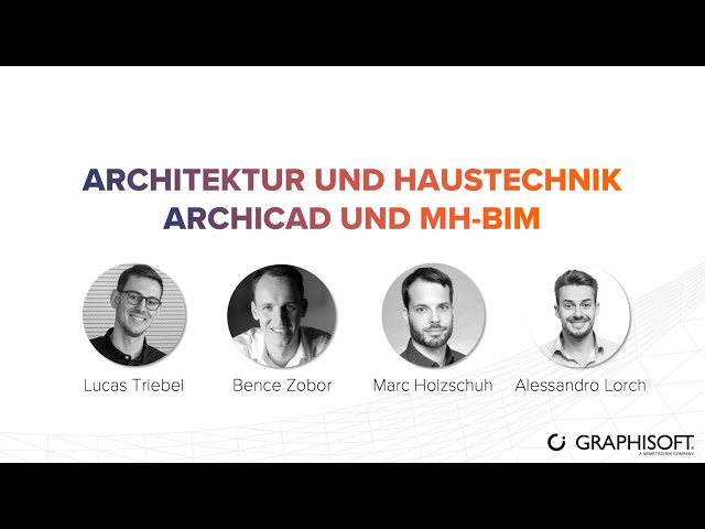 Architektur und Haustechnik: Archicad und mh-BIM