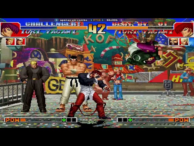 The King of Fighters '97 | O Rei dos Lutadores '97 [apenas um combo br vs 98n00b br ] Date 6 Jan 24