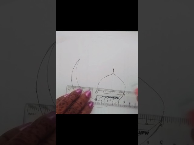 How to draw  madina  sarif drawing #madinasharif Calligraphy #islamicart short  video
