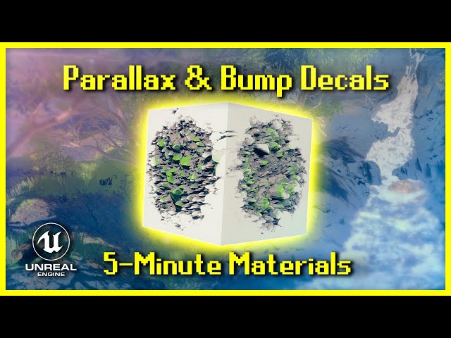 Parallax & Bump Decals | 5-Minute Materials [UE5]