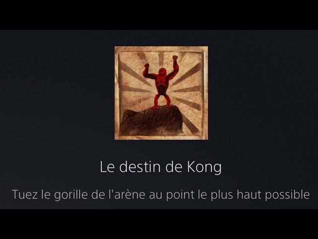 🏆🦍 Le destin de Kong (TR1 Remastered)