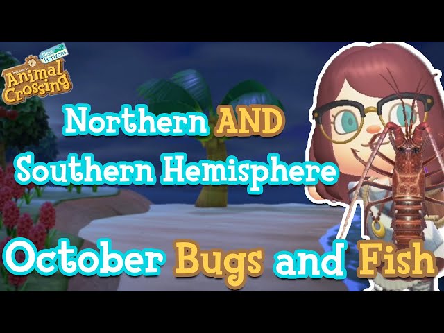 EVERY Bug, Fish and Sea Creature ARRIVING and LEAVING in OCTOBER | Animal Crossing: New Horizons