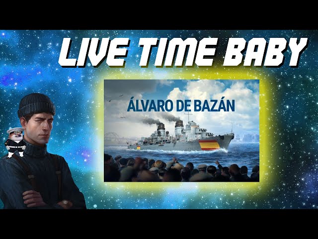 Alvaro De Bazan, idk what to say, 2k Gold Giveaway - Wows Blitz Stream