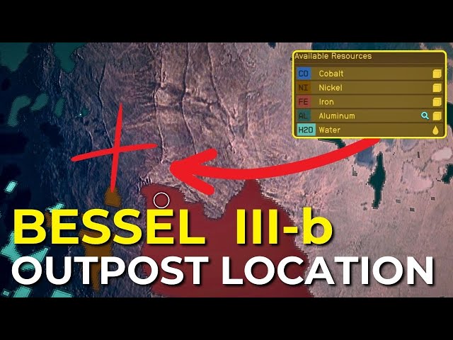 5-in-one Resources Bessel III-b Outpost Location in Starfield!