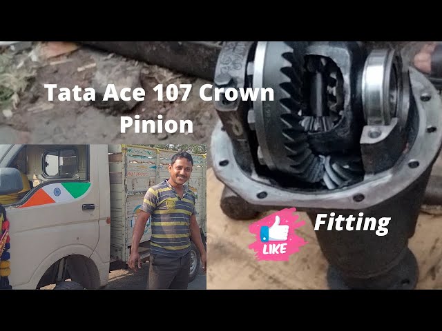 How to Fitting Tata Ace 107 Crown Pinion | Chota Hati 107 Crown Pinion Fitting | Tata Ace 107 Pinion