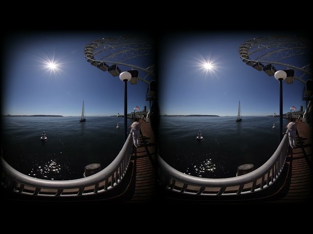 Seattle Waterfront 50 Clip Series 3D VR 8k 180° Ferries Pike Place Oculus Metaverse Virtual Realty