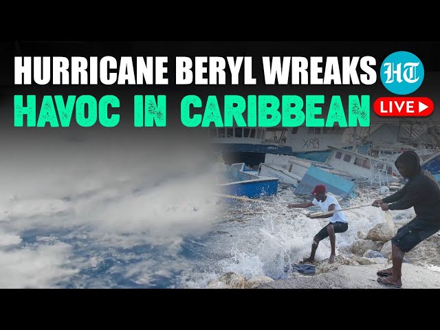 LIVE | Hurricane Beryl Moves Toward Jamaica As Category 5 Storm Rips Through Caribbean Islands