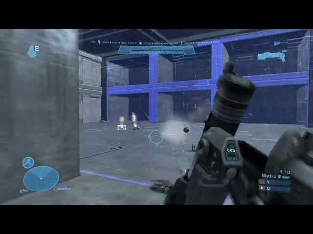 Crazy Grenade Launcher Shot - Halo: Reach Gladiator